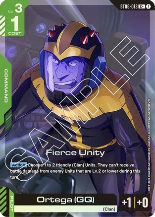 Fierce Unity (C+) ST06-013/undefined - Starter Deck 06 Clan Unity Holofoil