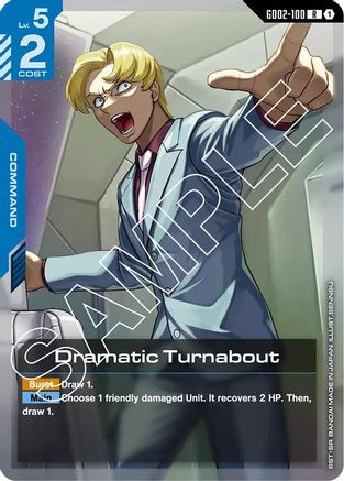 Dramatic Turnabout GD02-100/undefined - Dual Impact Holofoil