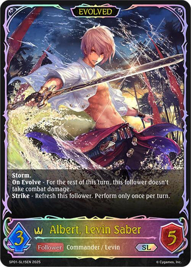 Albert, Levin Saber (Evolved) (SL) - SP01: Seaside Memories (SP01)