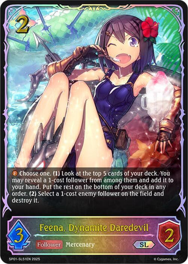 Feena, Dynamite Daredevil (SL) - SP01: Seaside Memories (SP01)