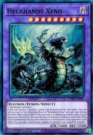 Hecahands Xeno (PHRE-EN007) - Phantom Revenge 1st Edition