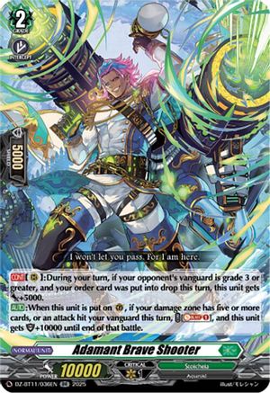 Adamant Brave Shooter (DZ-BT11: SYMPHONY OF MIGHT & BLOOM)