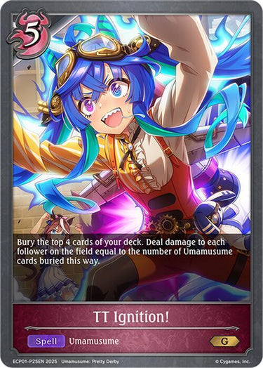 TT Ignition! - P25EN (Foil) - ECP01: Umamusume: Pretty Derby (ECP01)