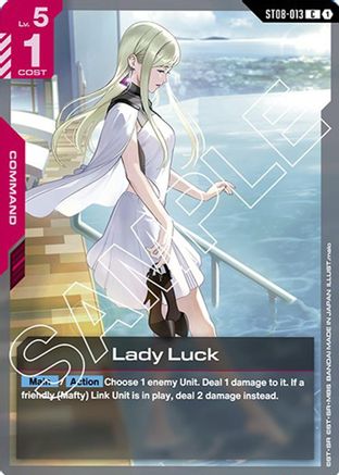 Lady Luck ST08-013/undefined - Starter Deck 08 Flash of Radiance