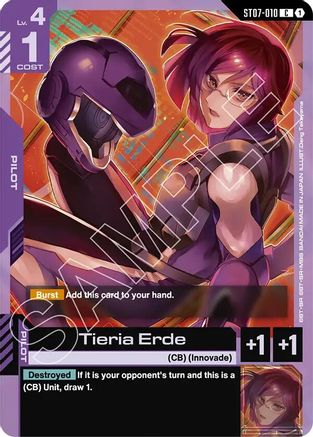Tieria Erde ST07-010/undefined - Starter Deck 07 Celestial Drive