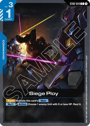 Siege Ploy ST02-014/undefined - Starter Deck 08 Flash of Radiance