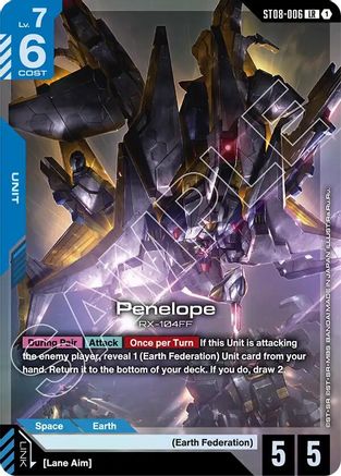 Penelope (LR) ST08-006/undefined - Starter Deck 08 Flash of Radiance Holofoil