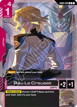 Rau Le Creuset GD03-091/undefined - Steel Requiem Holofoil