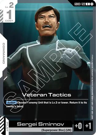 Veteran Tactics GD03-122/undefined - Steel Requiem