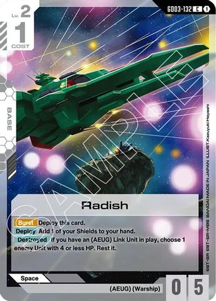 Radish GD03-132/undefined - Steel Requiem