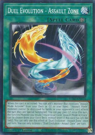Duel Evolution - Assault Zone (BPRO-EN054) - Burst Protocol 1st Edition