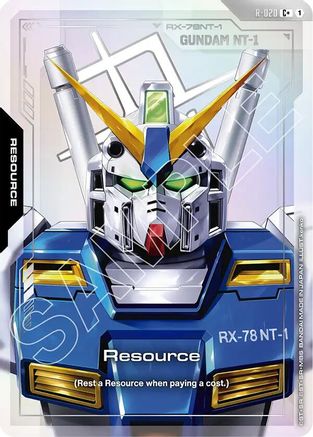 Resource (R-020) (C+) R-020/undefined - Steel Requiem Holofoil