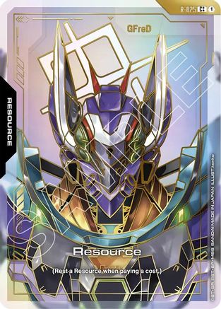 Resource (R-025) (C++) R-025/undefined - Steel Requiem Holofoil