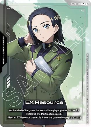 EX Resource (EXRP-011) (Mobile Suit Gundam GQuuuuuuX) EXRP-011/undefined - Promotional EX Resource Tokens Holofoil