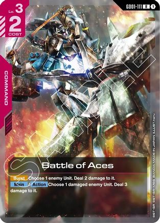 Battle of Aces GD01-111/undefined - Starter Deck 09 Destiny Ignition Holofoil