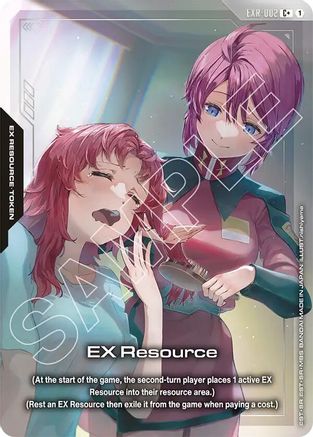 EX Resource (EXR-002) (C+) EXR-002/undefined - Starter Deck 09 Destiny Ignition Holofoil
