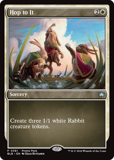 Hop to It (PPBLB-381) - Bloomburrow Foil