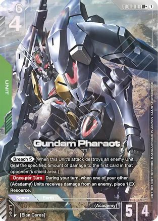 Gundam Pharact (LR+) GD04-018/undefined - Phantom Aria Holofoil