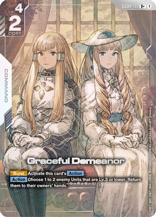 Graceful Demeanor (R+) GD04-117/undefined - Phantom Aria Holofoil