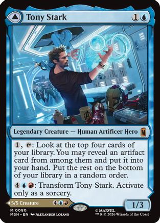 Tony Stark (MSH-080) - Marvel Super Heroes