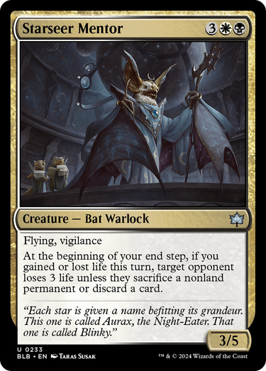 Starseer Mentor (BLB-233) - Bloomburrow