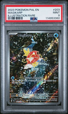 Magikarp Paldea Evolved #203 PSA 9