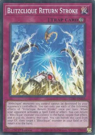 Blitzclique Return Stroke (CORI-EN068) - Chaos Origins 1st Edition