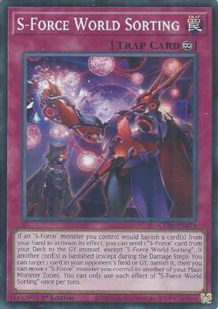 S-Force World Sorting (CORI-EN074) - Chaos Origins 1st Edition