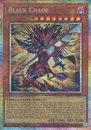 Black Chaos (Starlight Rare) (CORI-EN001) - Chaos Origins 1st Edition