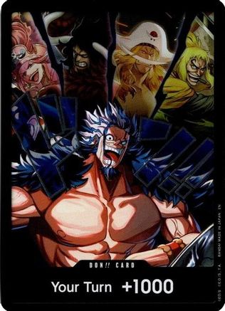 DON!! Card (Alternate Art) (Rocks) - The World's Strongest Warriors
