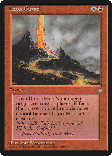 Lava Burst (ICE-198) - Ice Age