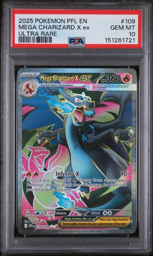 Mega Charizard X ex #109 PSA 10