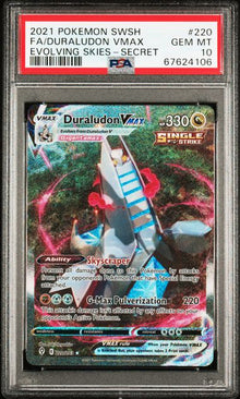 Duraludon FA VMax Secret 2021 POKEMON SWORD & SHIELD EVOLVING SKIES #220