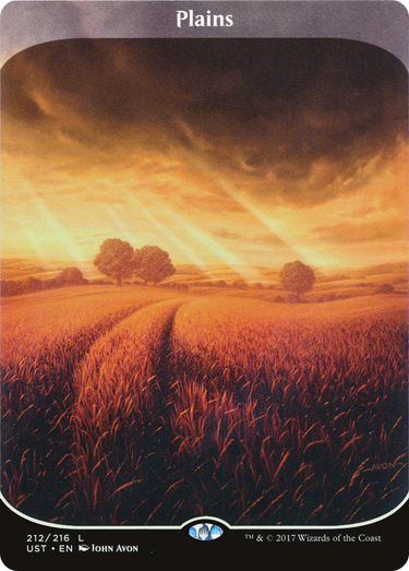 Plains (UST-212) - Unstable (Borderless) Foil