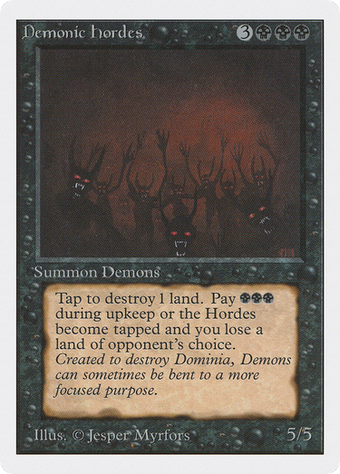 Demonic Hordes (2ED-) - Unlimited Edition