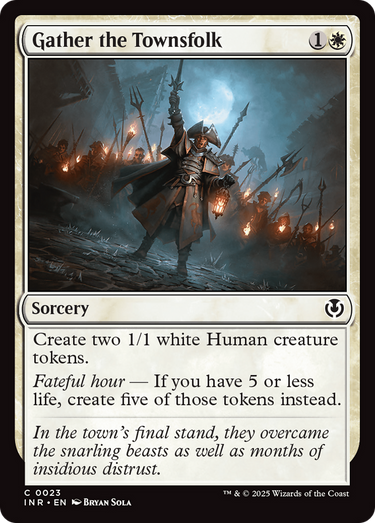 Gather the Townsfolk (INR-023) - Innistrad Remastered