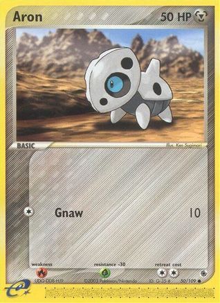 Aron - 50/109/109 - Ruby and Sapphire