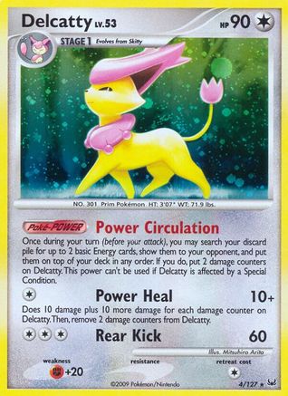 Delcatty/127 - Platinum Reverse Holofoil