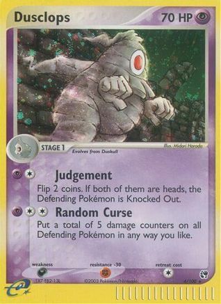 Dusclops/100 - Sandstorm Reverse Holofoil