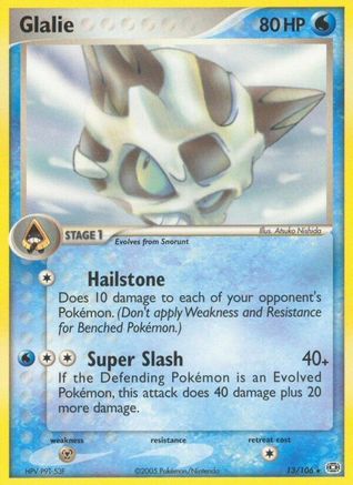 Glalie/106 - Emerald