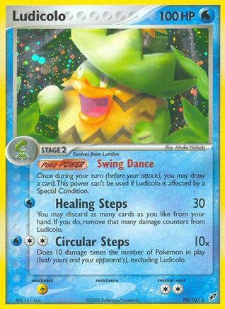 Ludicolo - 010/107 10/107 - Deoxys