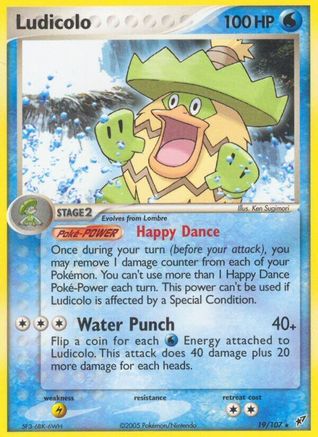 Ludicolo - 019/107 19/107 - Deoxys