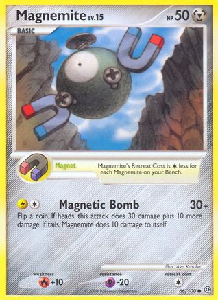 Magnemite (66)/100 - Stormfront Reverse Holofoil