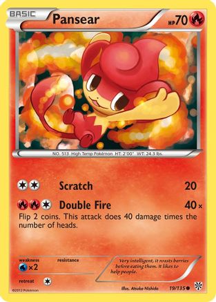 Pansear/135 - Plasma Storm Reverse Holofoil
