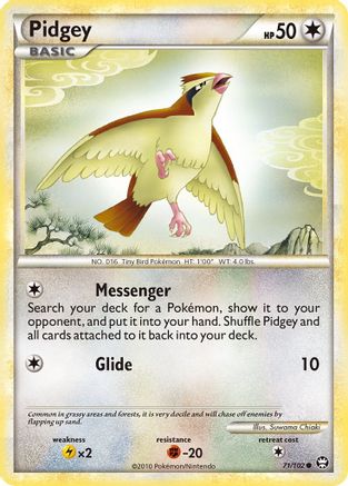Pidgey/102 - Triumphant