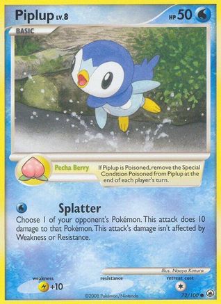 Piplup (72)/100 - Majestic Dawn