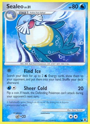 Sealeo/111 - Rising Rivals Reverse Holofoil