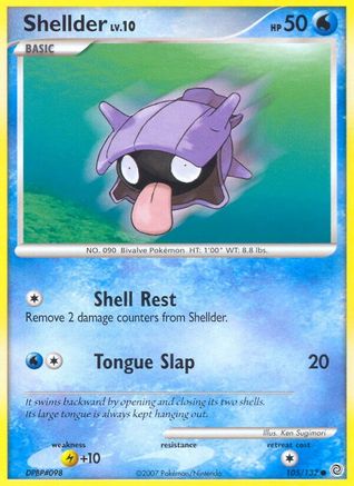 Shellder/132 - Secret Wonders Reverse Holofoil