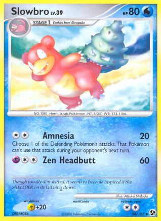 Slowbro/106 - Great Encounters Reverse Holofoil
