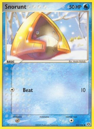 Snorunt/106 - Emerald